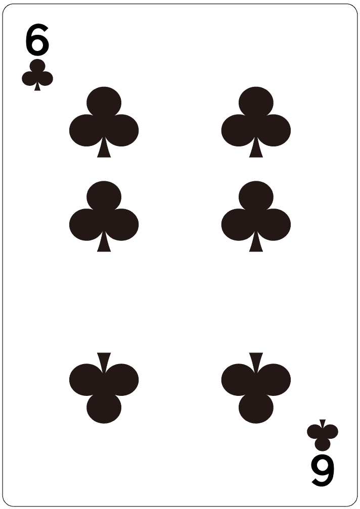 ６のクローバー