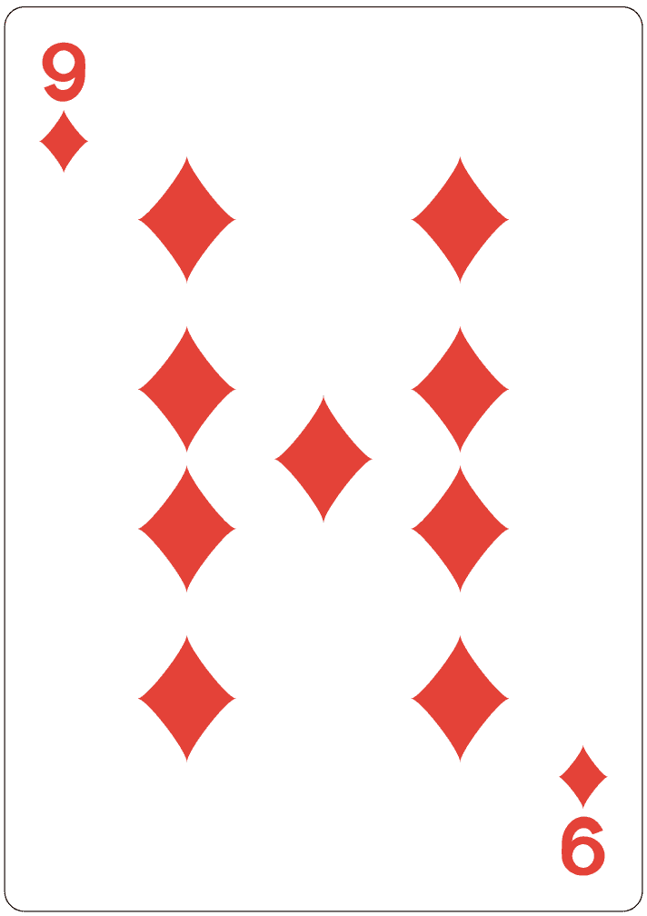 ９のダイヤ